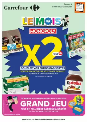 Catalogue Carrefour Drive (valable jusqu'au 22-09)