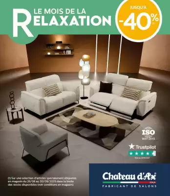 Catalogue Chateau d'Ax (valable jusqu'au 30-09)
