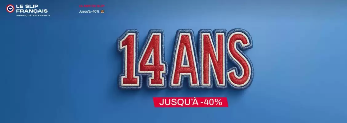 Catalogue Le Slip Français (valable jusqu'au 24-09)