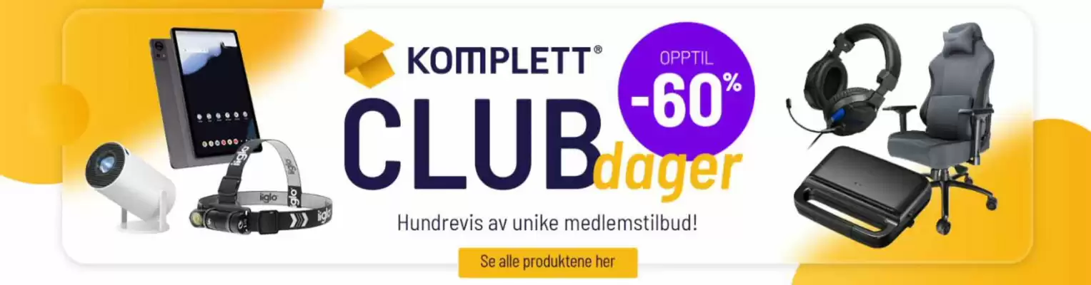 Komplett.no kundeavis (gyldig til 11-09)