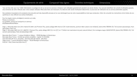 Catalogue Mercedes-Benz page 15