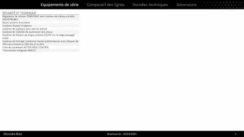 Catalogue Mercedes-Benz page 9
