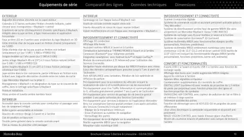 Catalogue Mercedes-Benz page 10