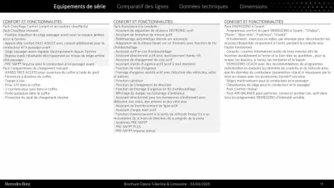 Catalogue Mercedes-Benz page 11