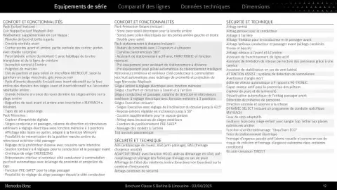 Catalogue Mercedes-Benz page 12