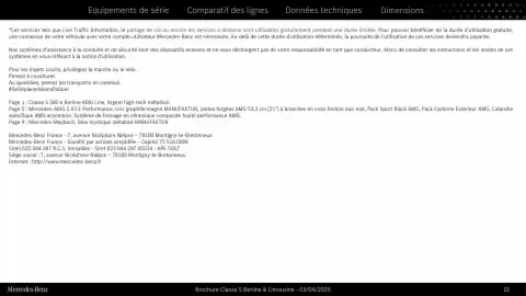 Catalogue Mercedes-Benz page 22