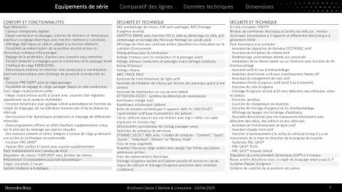 Catalogue Mercedes-Benz page 7