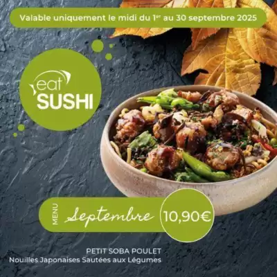 Catalogue Eat Sushi (valable jusqu'au 30-09)