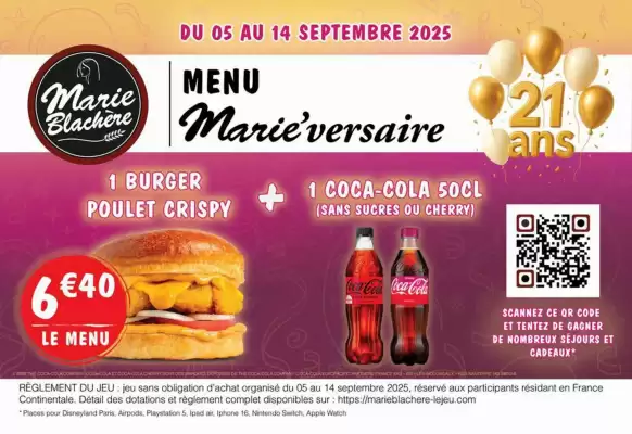 Catalogue Marie Blachère (valable jusqu'au 14-09)