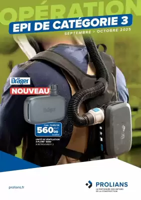 Catalogue Prolians (valable jusqu'au 31-10)
