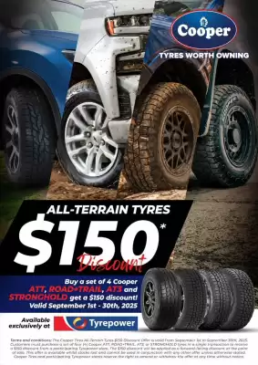 Tyrepower catalogue (valid until 30-09)