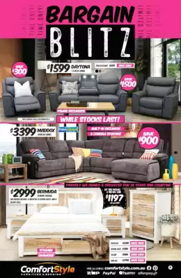 ComfortStyle Furniture & Bedding catalogue (valid until 30-09)