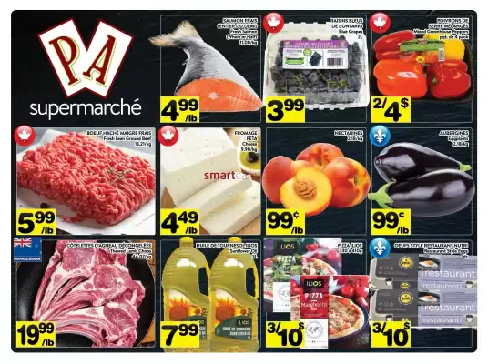 Supermarché PA flyer