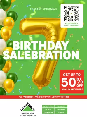 Leroy Merlin catalogue (valid until 28-09)