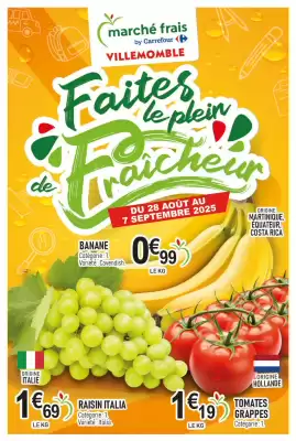 Catalogue marché frais Géant (valable jusqu'au 7-09)