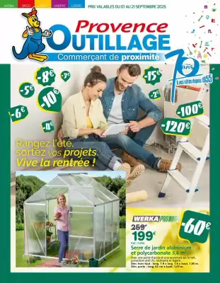 Catalogue Provence Outillage (valable jusqu'au 21-09)