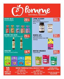 Pomme Natural Market flyer Page 1