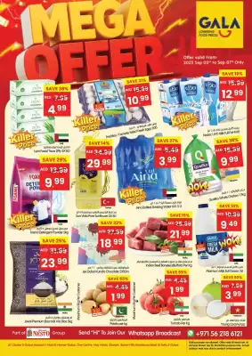 Gala Supermarket catalogue (valid until 7-09)