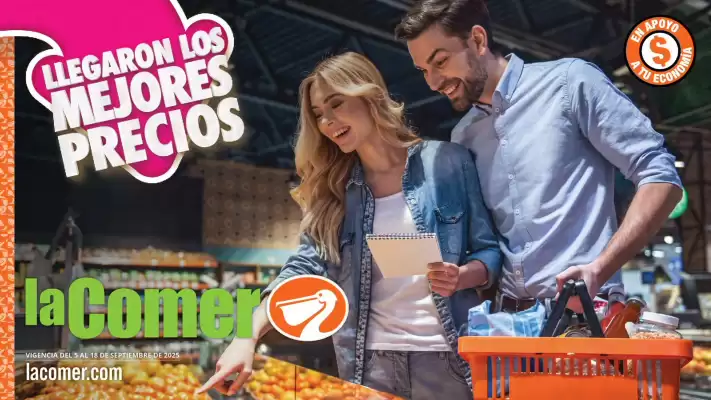 Folleto La Comer (válido hasta 18-09)
