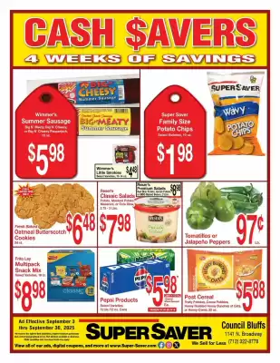 Super Saver weekly ad (valid until 30-09)