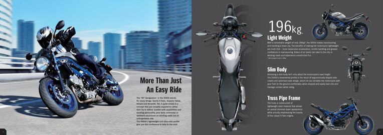 Suzuki leták | SV 650 Strana 3