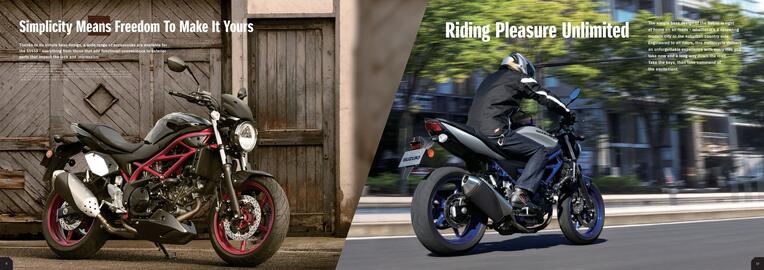 Suzuki leták | SV 650 Strana 6