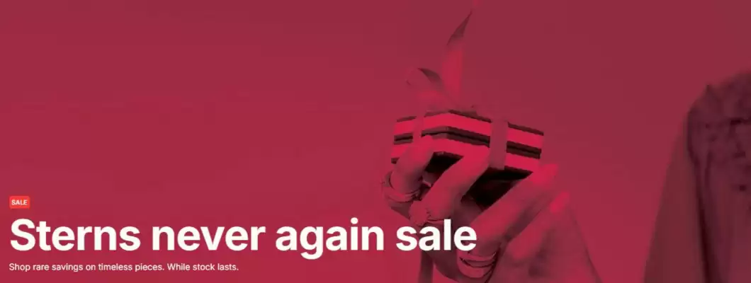 Sterns catalogue (valid until 18-09)