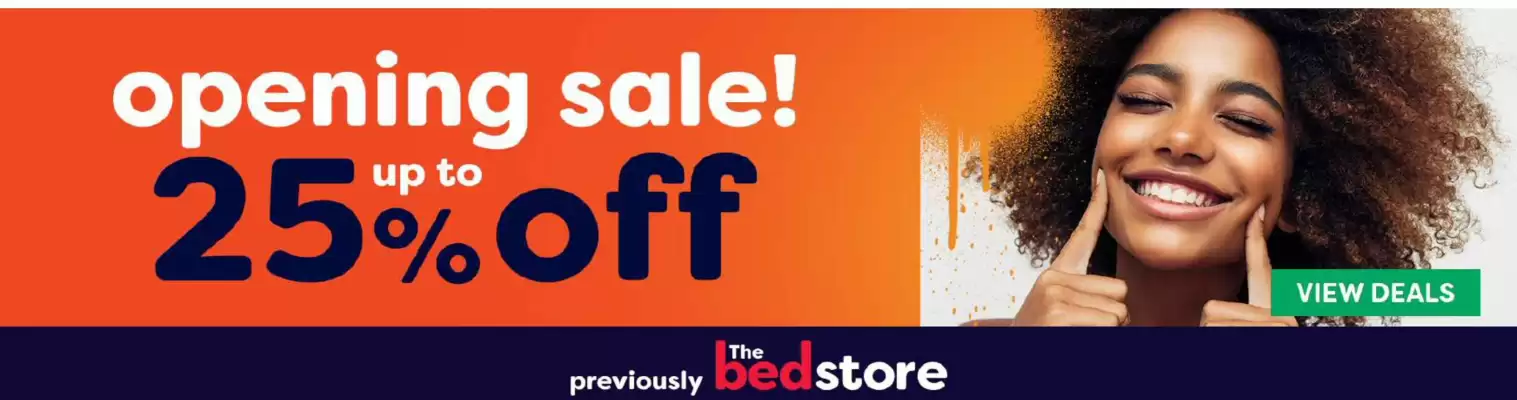 The Bed Store catalogue (valid until 18-09)