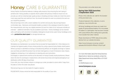 Honey Fashion Accessories catalogue Page 187