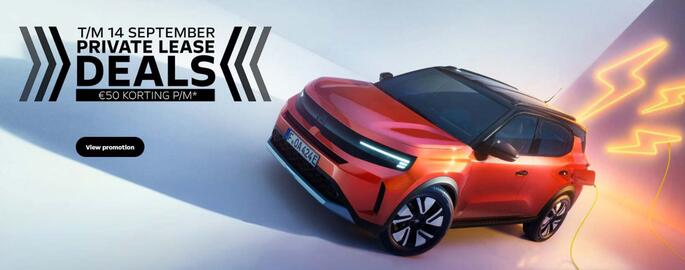 Opel folder Pagina 1