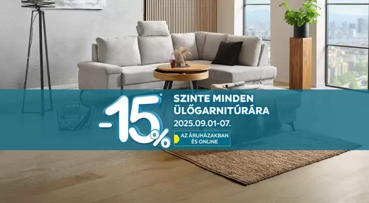 Möbelix akciós újság (érvényes eddig: 7-09)