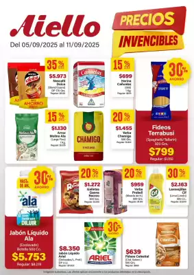 Catálogo Supermercados Aiello (válido hasta 11-09)
