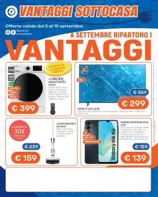 Volantino Vantaggi Sottocasa (valido fino al 19-09)