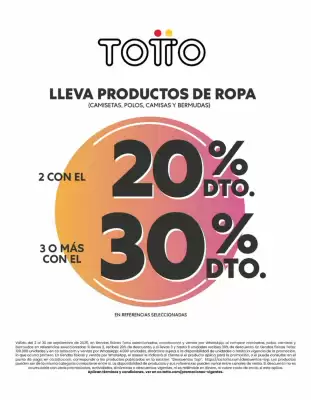 Catálogo Totto (válido hasta 30-09)