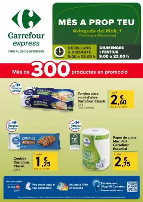 Folleto Carrefour Express (válido hasta el 26-09)