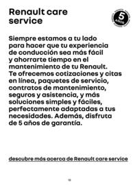 Folleto Renault Página 18