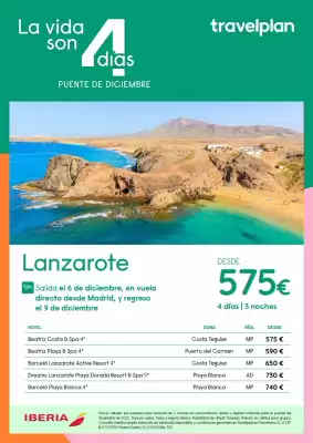 Catálogo Travelplan (válido hasta el 9-12)