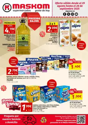 Folleto Maskom Supermercados (válido hasta el 28-09)