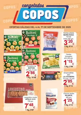 Catálogo Congelados Copos (válido hasta el 17-09)