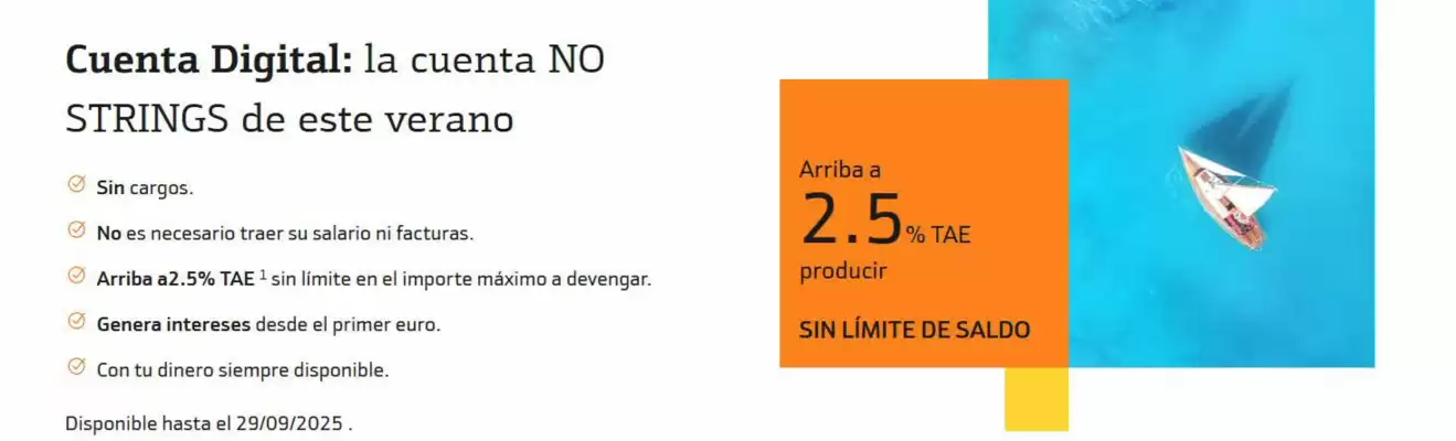 Folleto Evo Banco (válido hasta el 29-09)