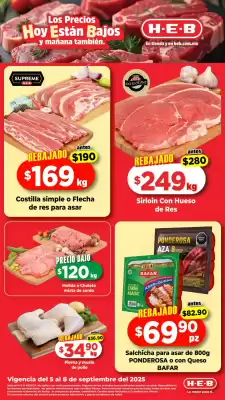 Folleto HEB (válido hasta 8-09)