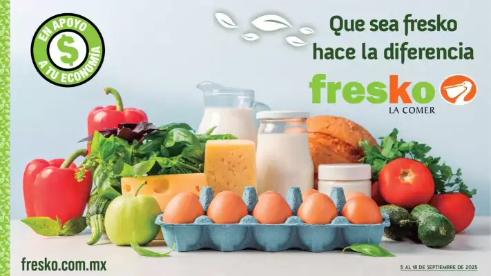 Folleto Fresko (válido hasta 18-09)