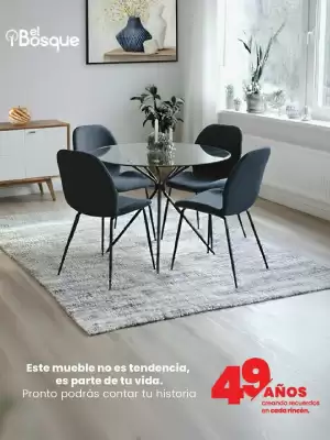 Catálogo Muebles el Bosque (válido hasta 28-09)