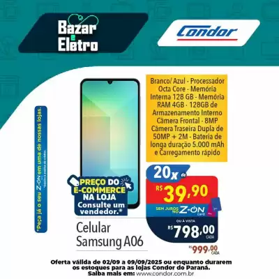 Catálogo Supermercados Condor (válido até 9-09)
