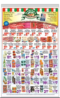 Marino's Supermarket weekly ad (valid until 11-09)