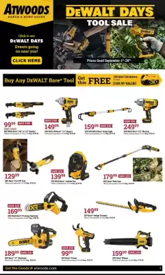 Atwoods Ranch & Home weekly ad (valid until 30-09)