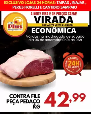 Folheto Rede Plus Supermercados (válido até 6-09)