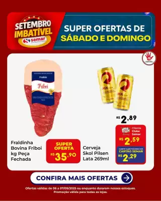 Folheto Semar Supermercado (válido até 7-09)