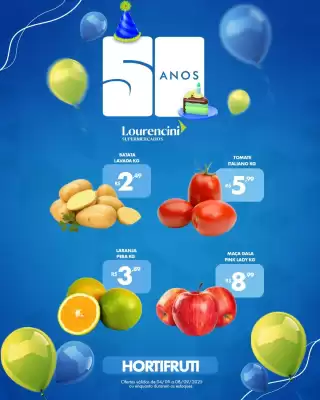 Catálogo Lourencini Supermercados (válido até 8-09)