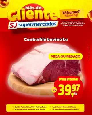 Encarte Sj Supermercados (válido até 12-09)